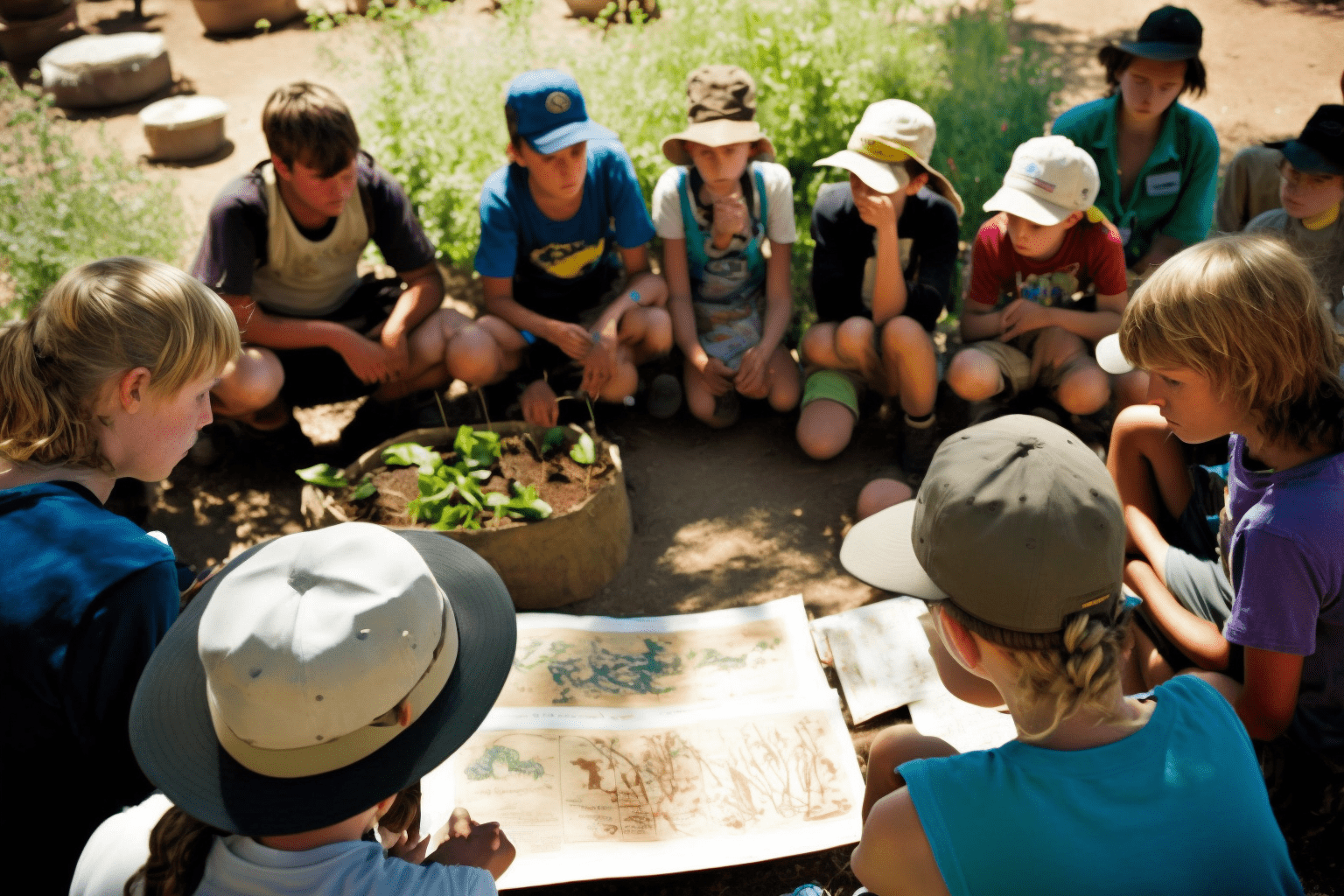 teaching kids about permaculture