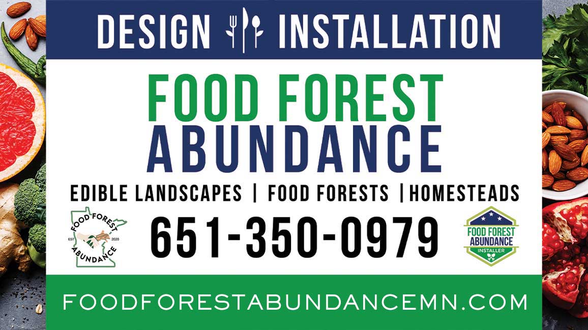 food forest abundance minnesota landscape design