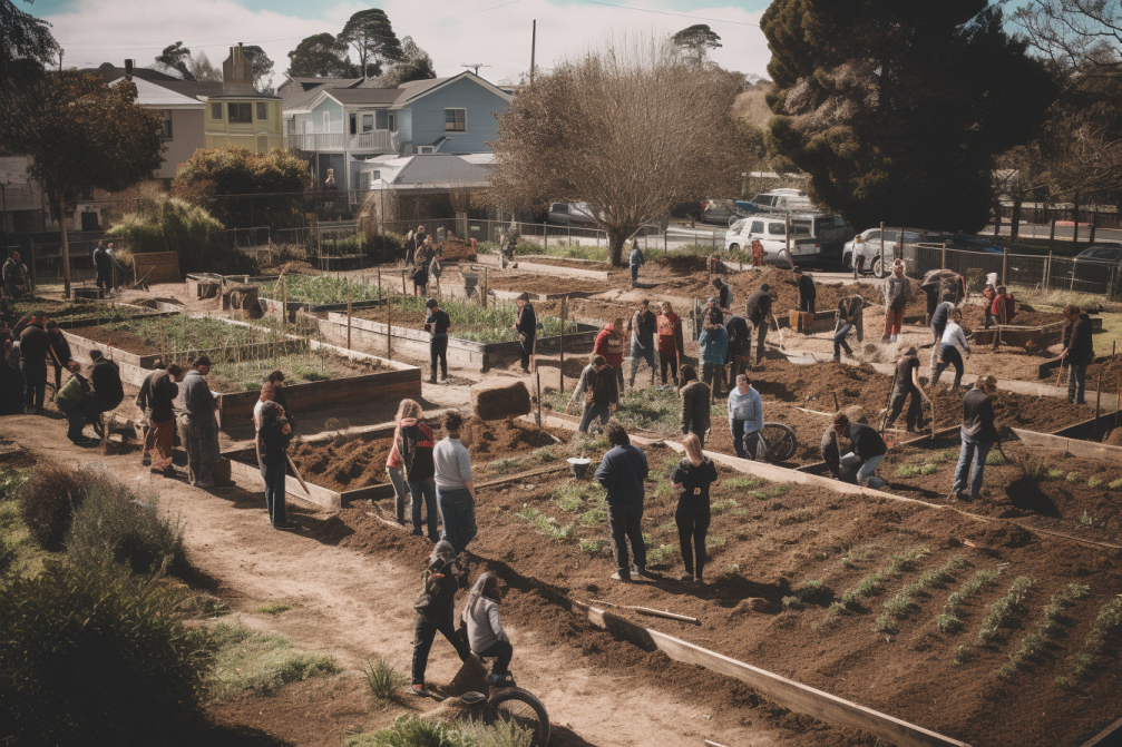 locally grown food within your community