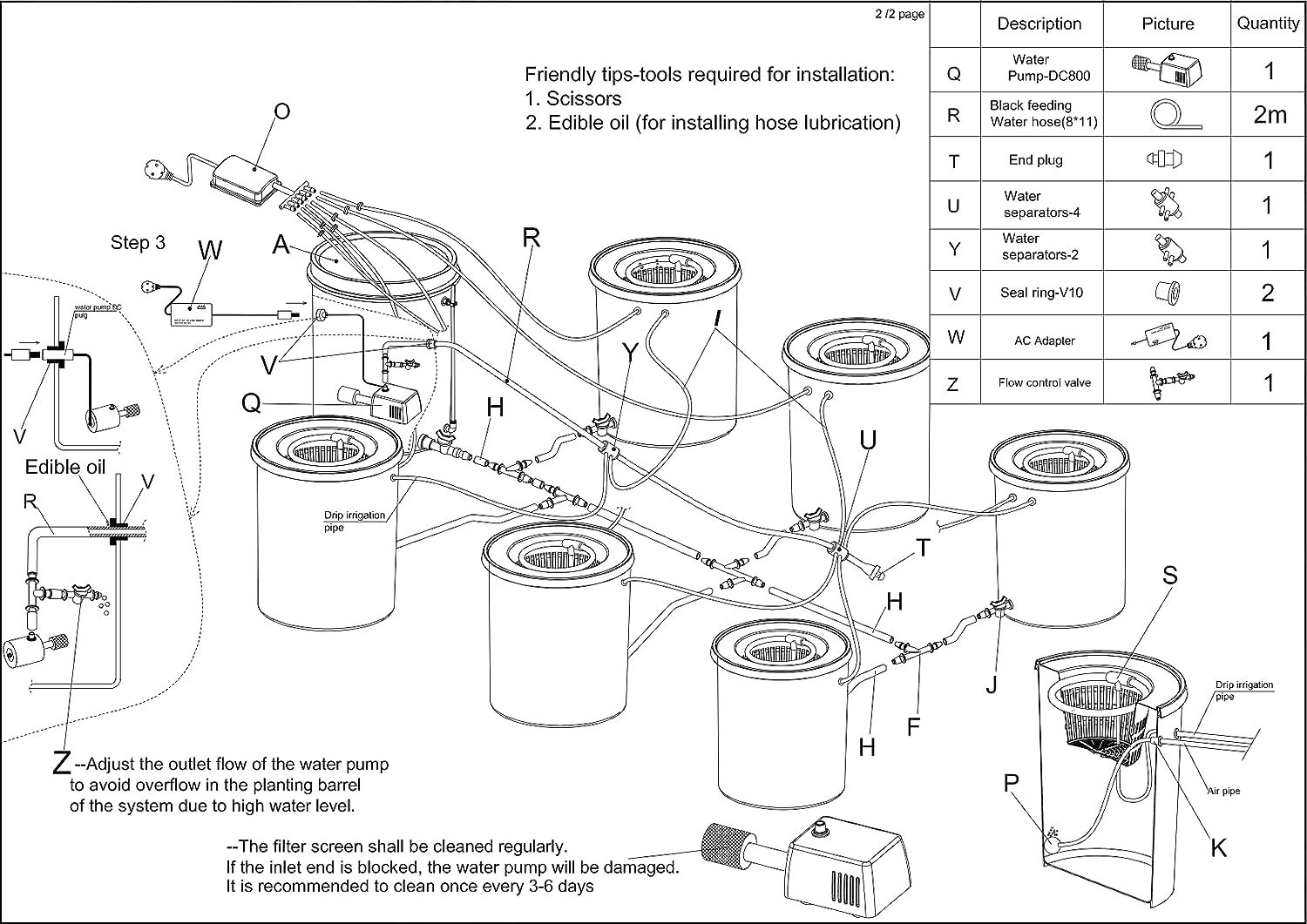 Hydroponics Indoor Deep Water Culture Growing System - Image 6