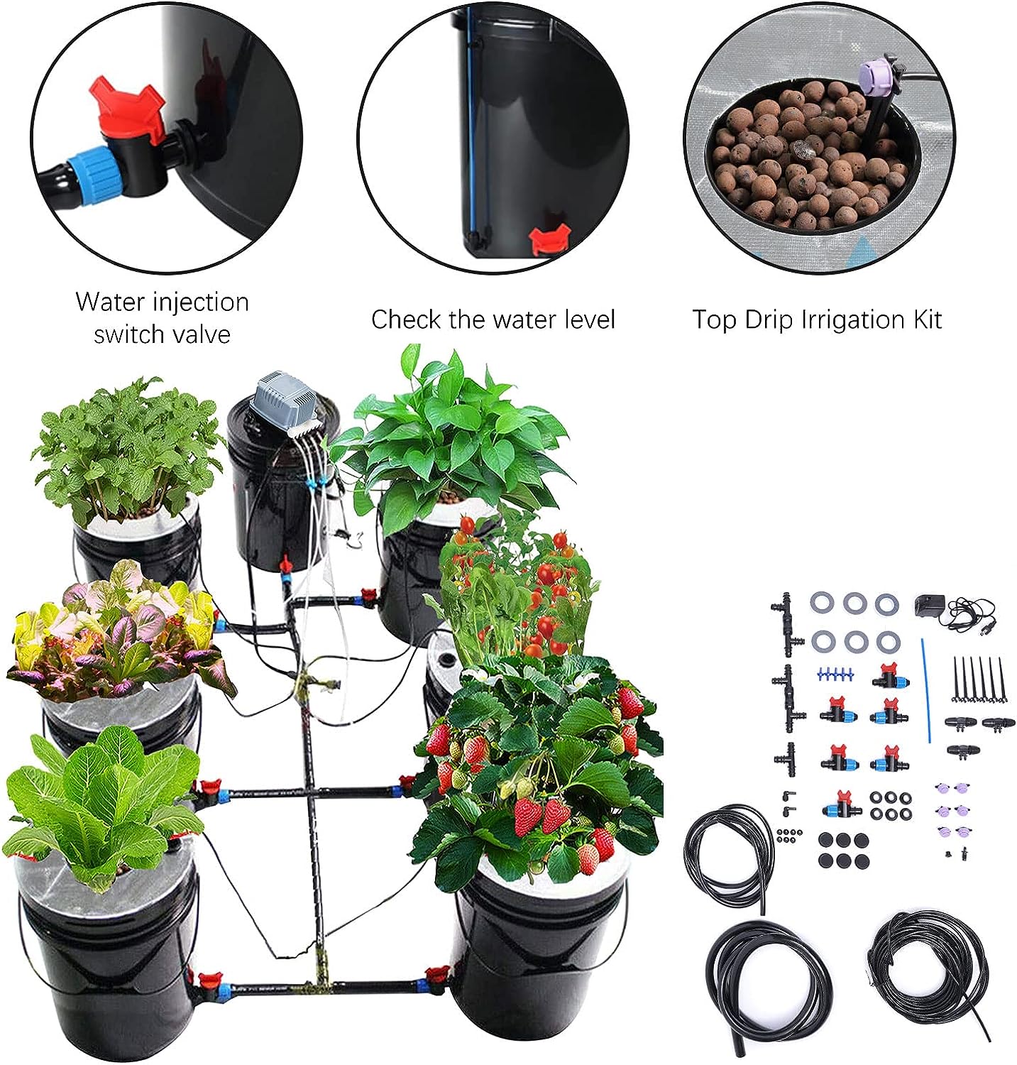 Hydroponics Indoor Deep Water Culture Growing System - Image 4