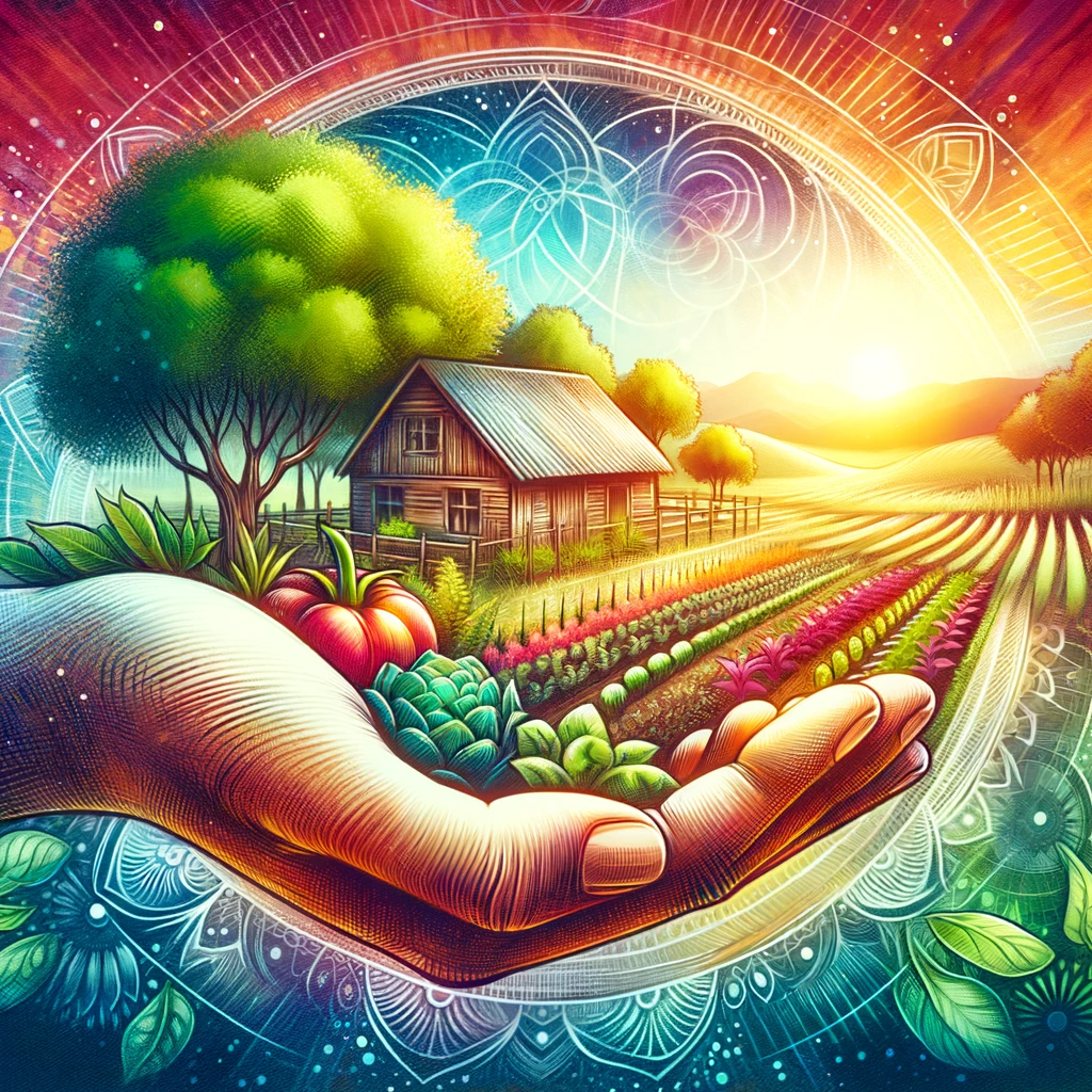 Sustainable Permaculture Farm Showcasing Eco-Friendly Agriculture