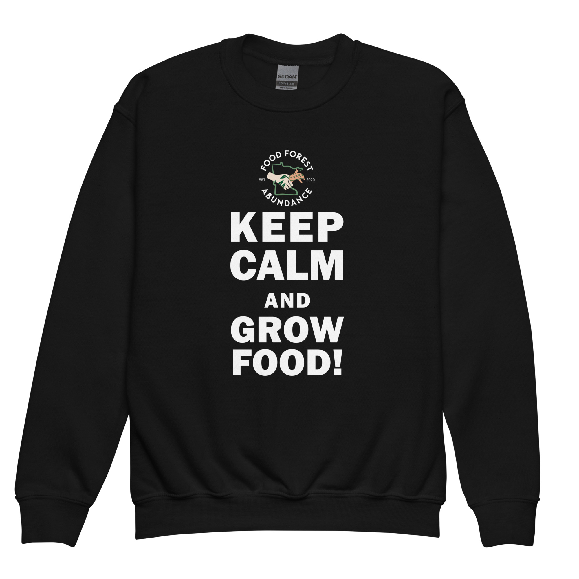 Keep Calm Youth crewneck sweatshirt