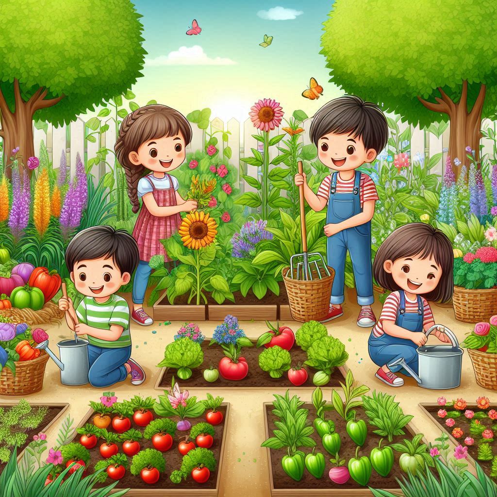 Children-Gardening-Healthy-Habits