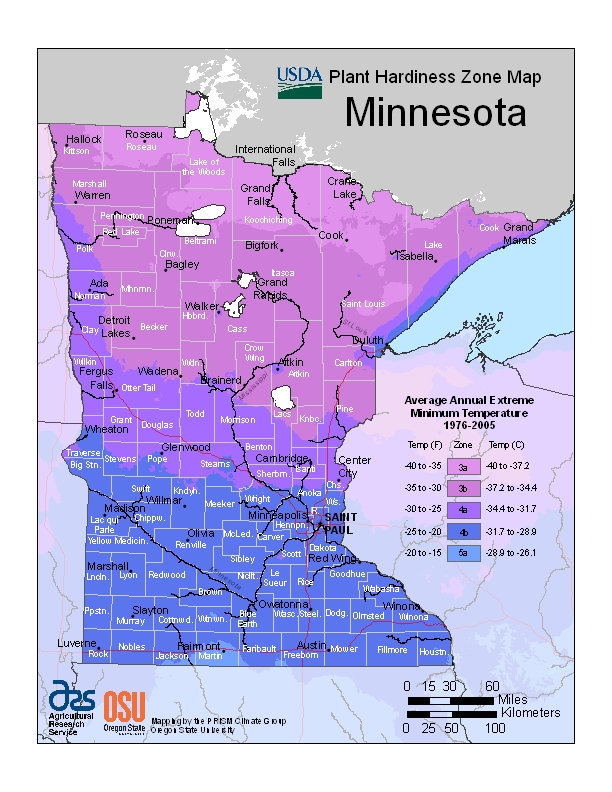 USDA Plant Hardiness Zone is changing, officially moving from 4b to 5a